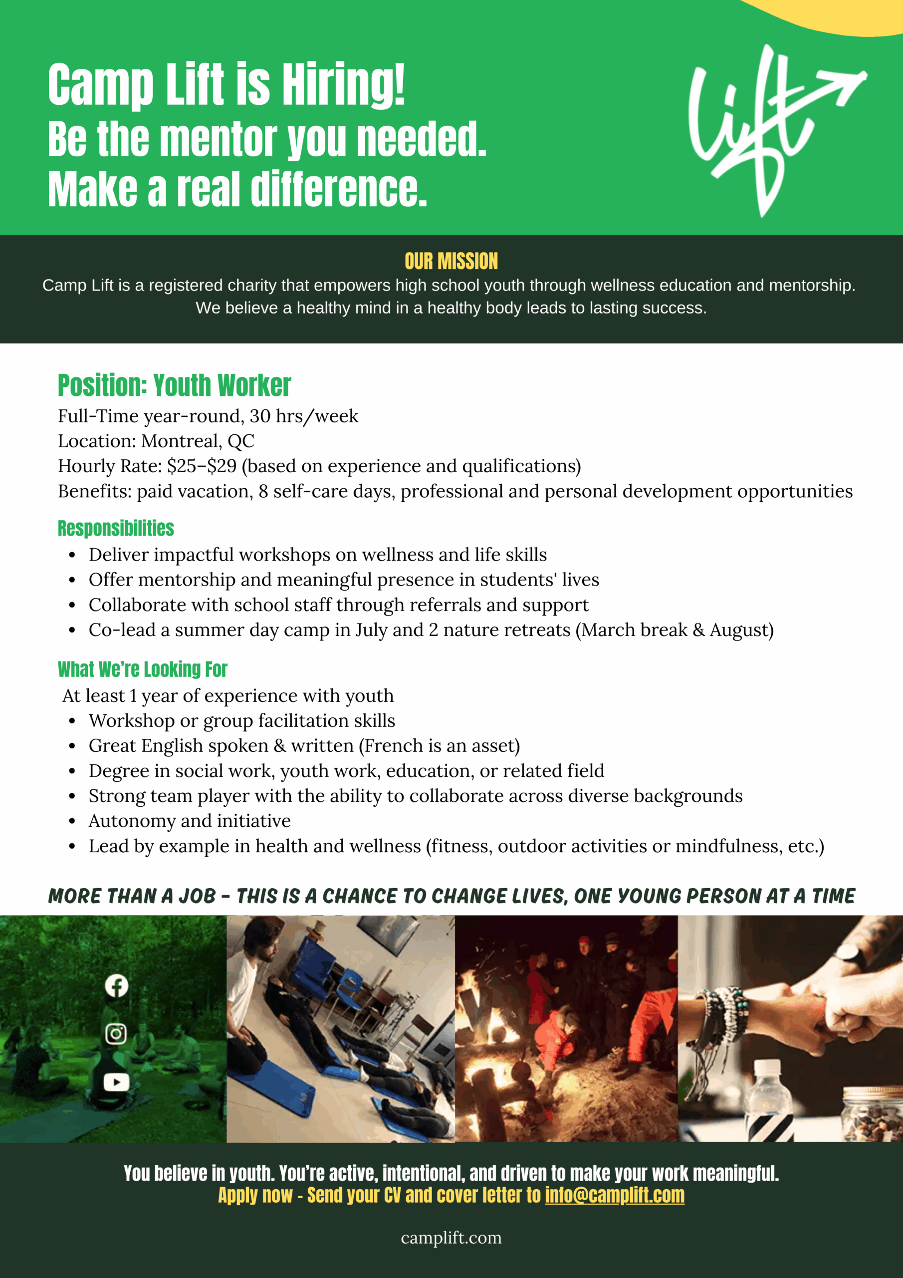 Offre emploi LIFT